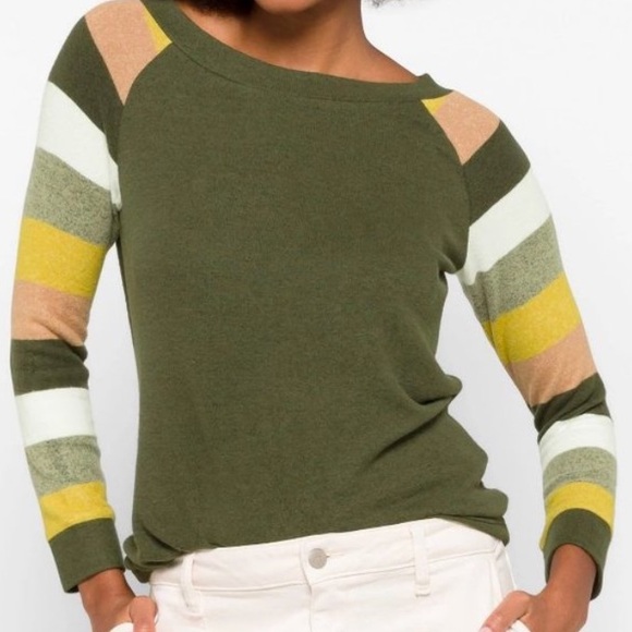 Market & Spruce Colorblock Sweater - Picture 1 of 6
